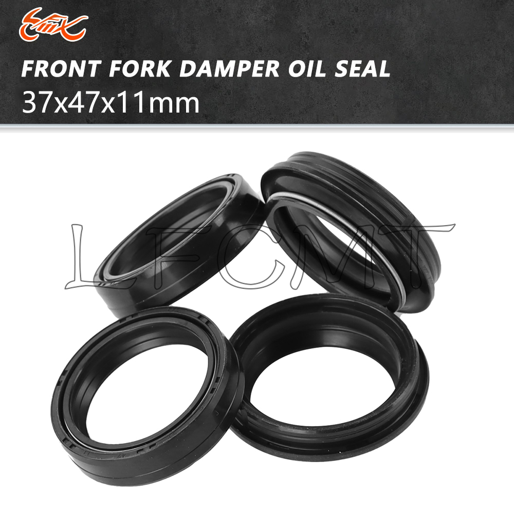 Fork Oil Seal - 4/8PCS 37x47x11 Forcella Anteriore Ammortizzatore Olio