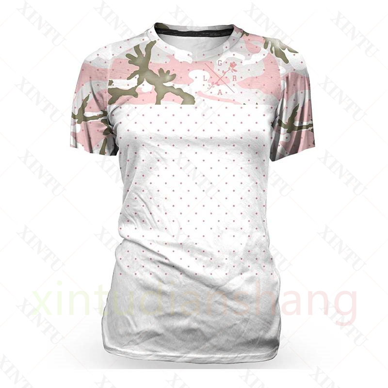 Mountain Biking Shirts - Maglia tecnica da donna Motocross Loose