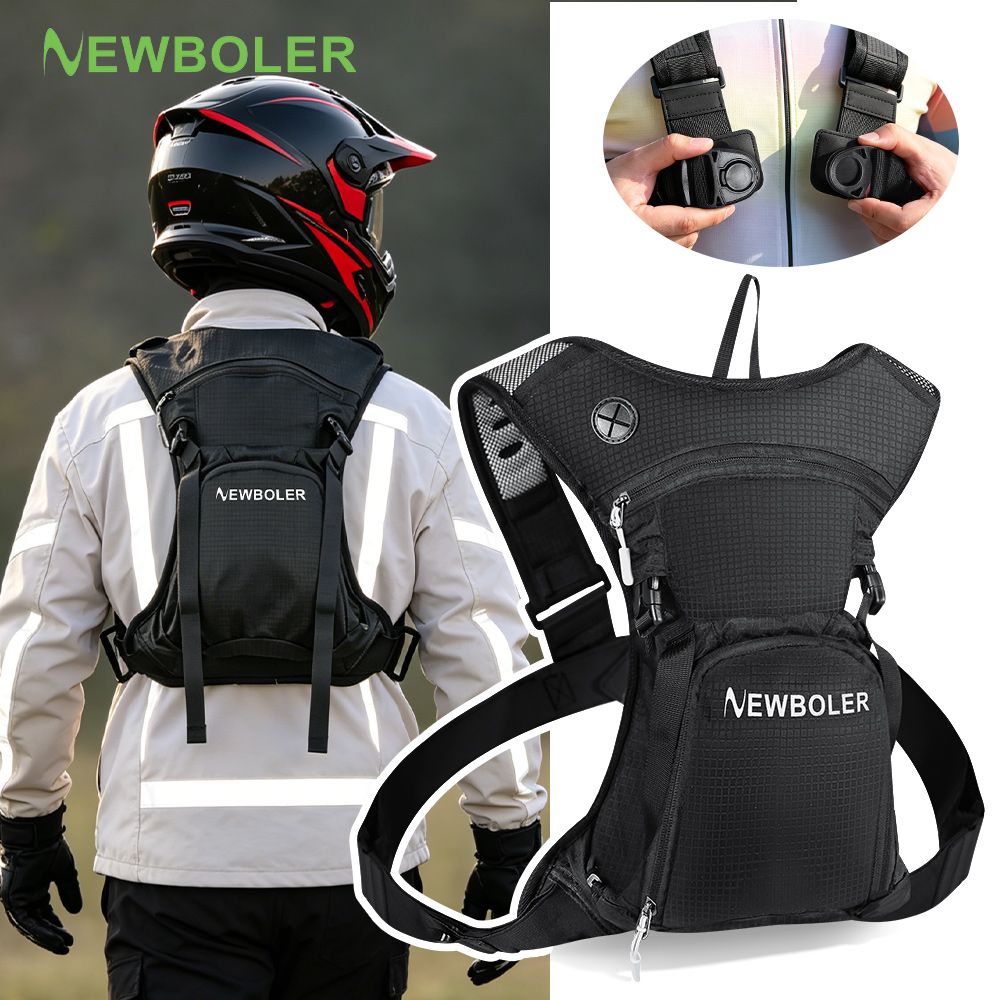 Mountain Biking Rucksack - Zaino idrico NEWBOLER 8L per moto,