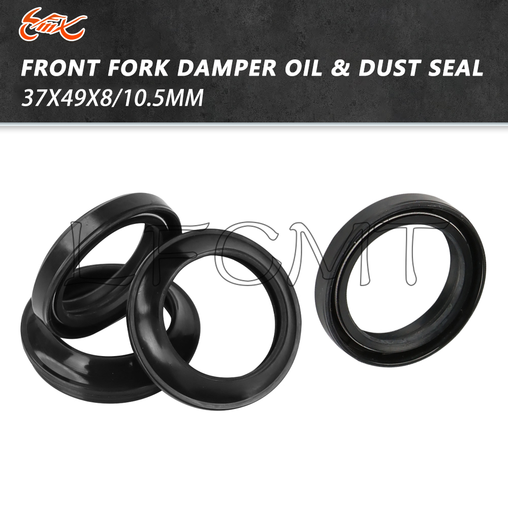 Fork Oil Seal - 37x49x8/10.5 Forcella Anteriore Ammortizzatore Paraolio 37