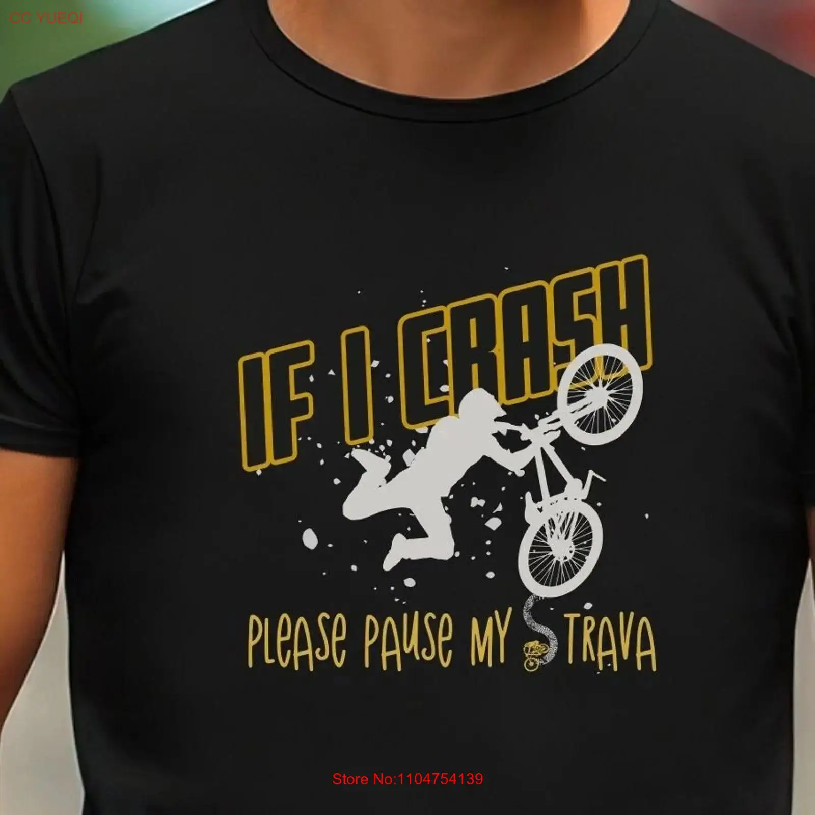 Mountain Biking Shirts - Maglietta divertente per mountain bike: Se