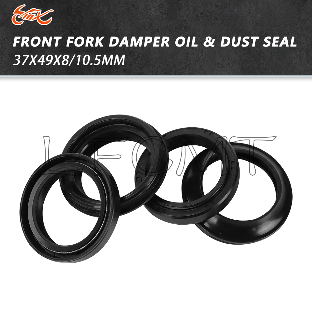 Fork Oil Seal - 37x49x8/10.5 37*49 Moto Forcella Anteriore Ammortizzatore