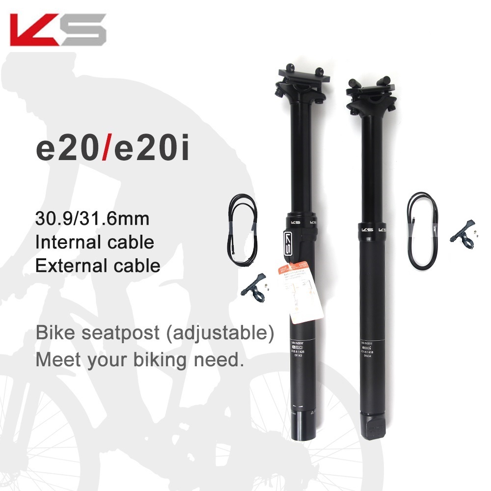 Dropper Post Remote - Reggisella regolabile KS E20/E20-i con telecomando,