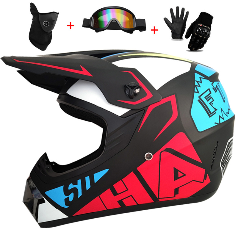 Set di 3 Caschi Integrali per  - Mountain Biking Helmet Kids recensione e prezzo