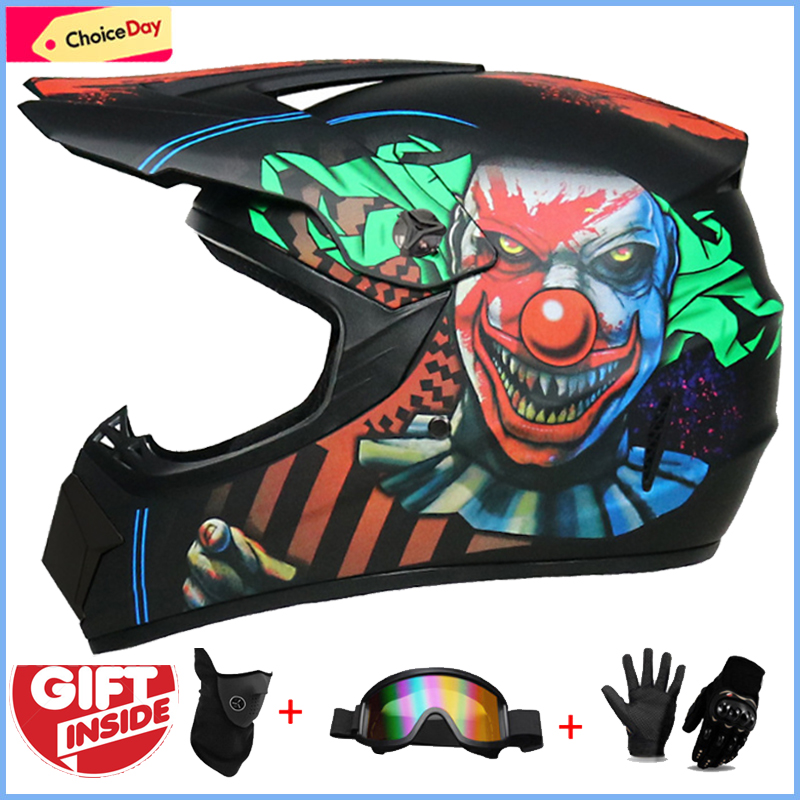 Set di 3 Caschi Integrali per  - Mountain Biking Helmet Kids recensione e prezzo