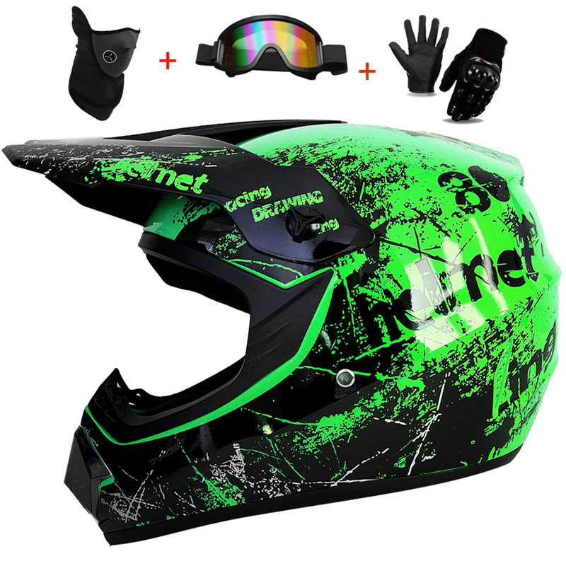 Set di 3 Caschi Integrali per  - Mountain Biking Helmet Kids recensione e prezzo