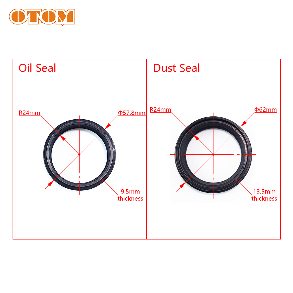 OTOM moto 48mm ammortizzatore  - Fork Oil Seal recensione e prezzo