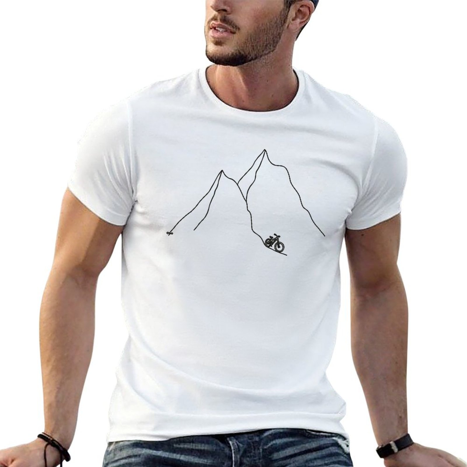 T-shirt Mountain Bike (design  - Mountain Biking Holidays recensione e prezzo
